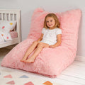 3 in 1 Pink Kids Bean Bag Chair Bed