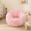 Pink Pumpkin Shaped Bean Bag Sofa Chair