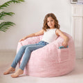 2.5FT Pink Foam Filled Bean Bag Sofa